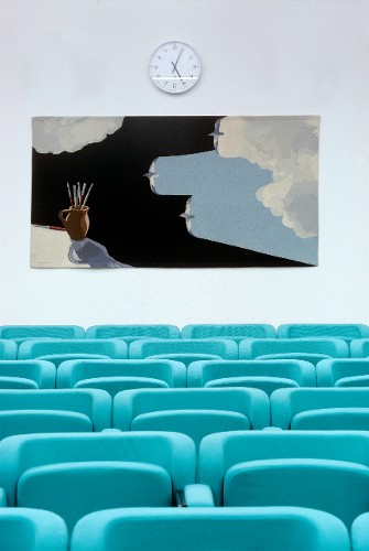 Gift / Portugal / 1990 | Tapestry / Tapeçarias de Portalegre | 122 x 230 cm | Title translated (EN) - Poetic Space