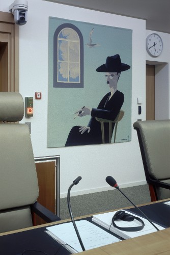 Gift / Portugal / 1990 | Tapestry / Tapeçarias de Portalegre | 187 x 156 cm | Title translated (EN) - The Poet