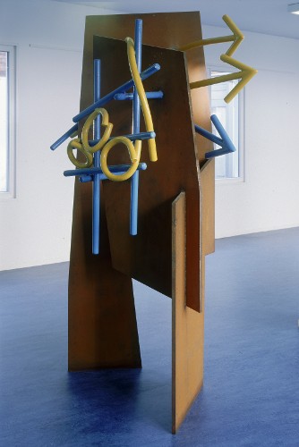 Permanent loan / Luxembourg / 1995 ǀ Corten steel | 230 x 130 x 110 cm | Title translated (EN) - Hunter I