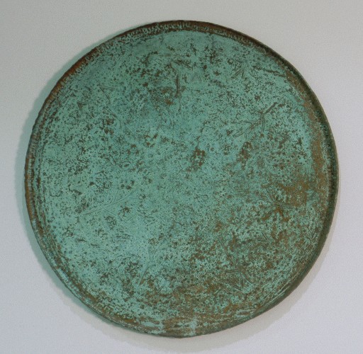 Deposit / Finland / 1999 | Relief in patinated copper and beeswax | 95,5 x 95,5 x 3 cm | Title translated (EN) - Summer