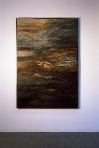 Permanent loan / Ireland / 1991 | Oil on cotton canvas | 220 x 146 cm | Title translated (EN) - The sound of the sea