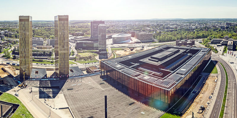 Court of Justice buildings in 2008