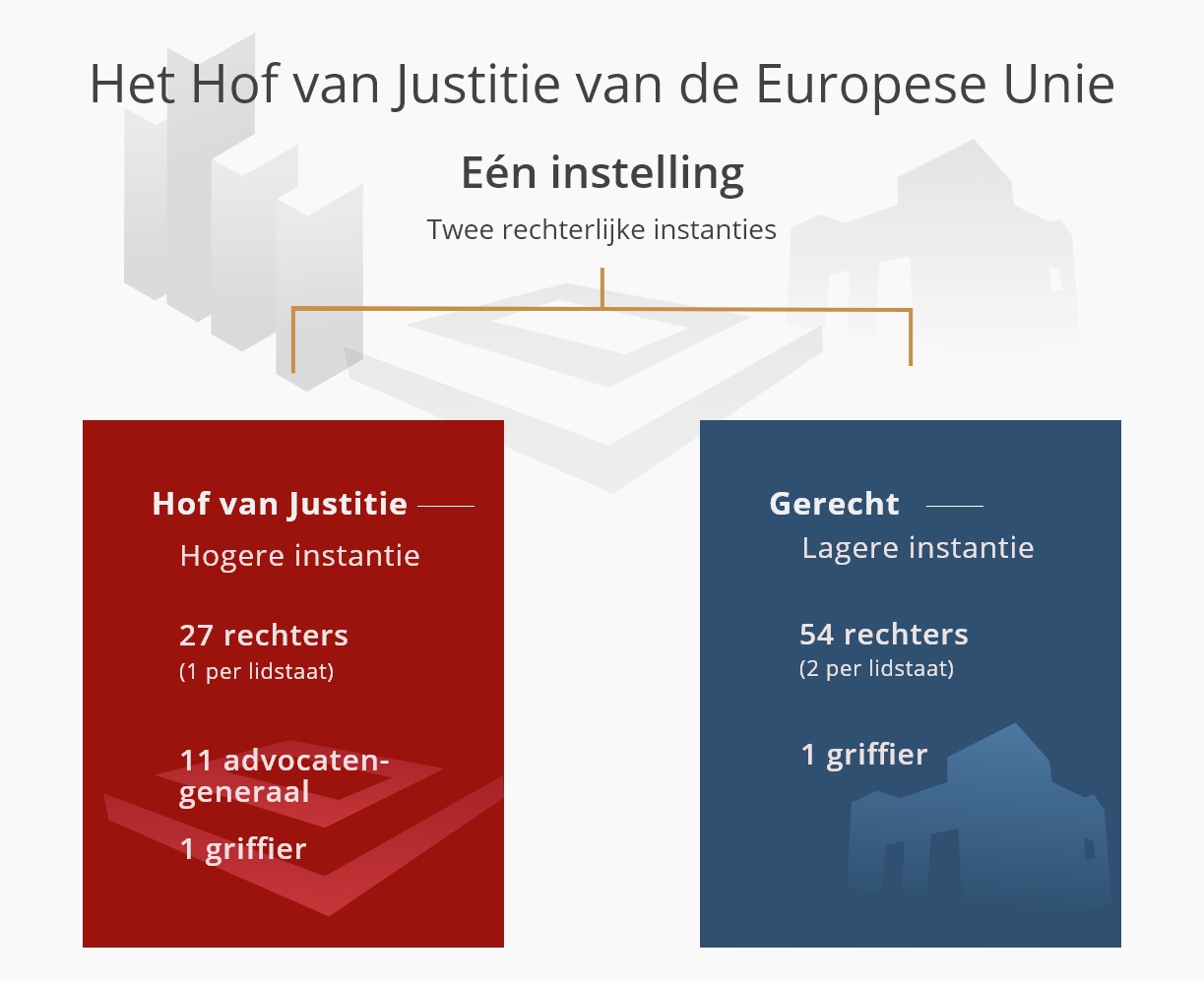 Eén instelling - Twee rechterlijke instanties NL