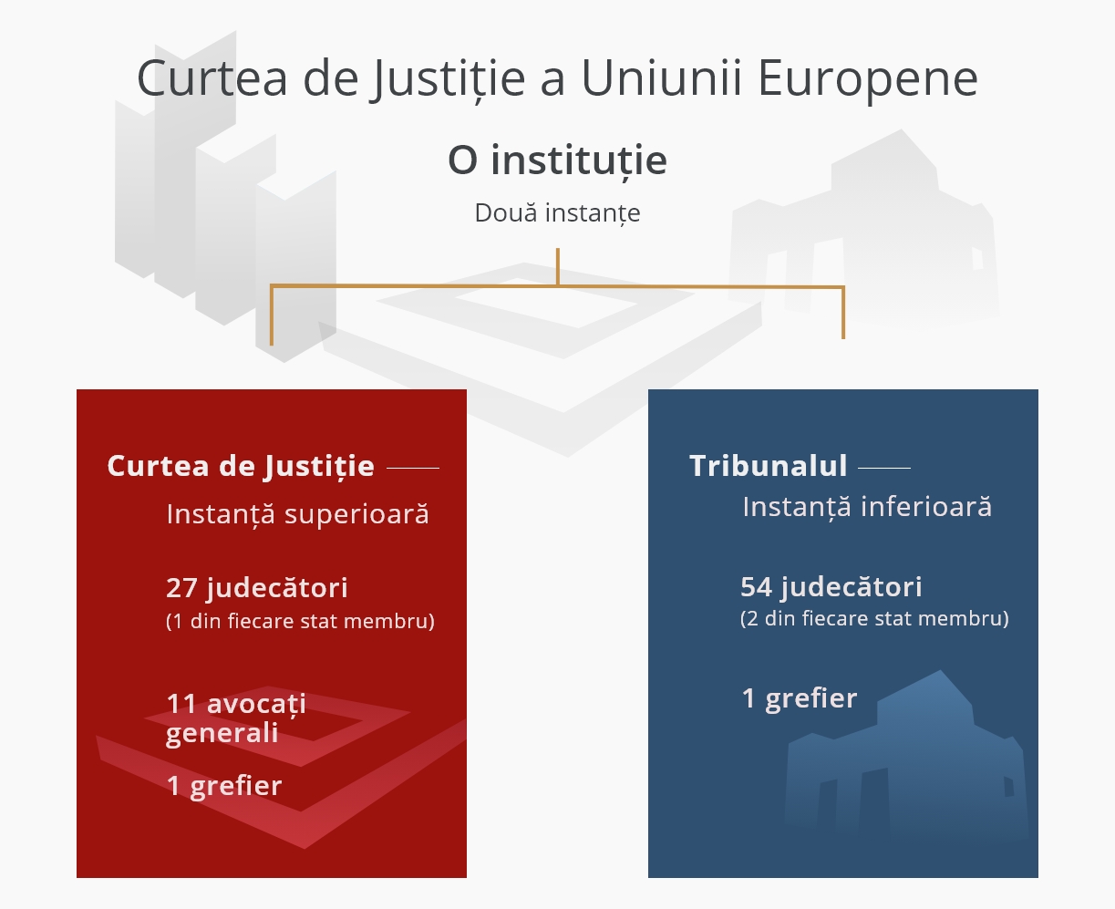 O instituție - Două instanțe RO